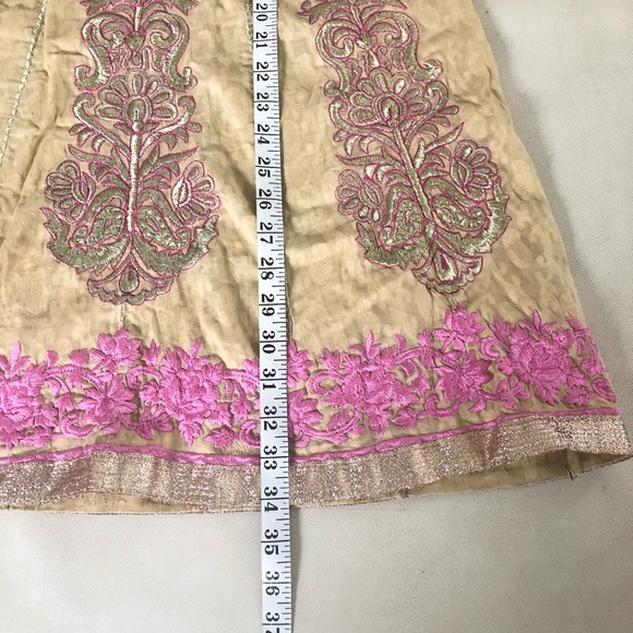 Casual Muslim Indian Embroidered Mini Dress - Picture 8 of 8